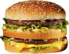 Calorías del Big Mac de Mac Donald's